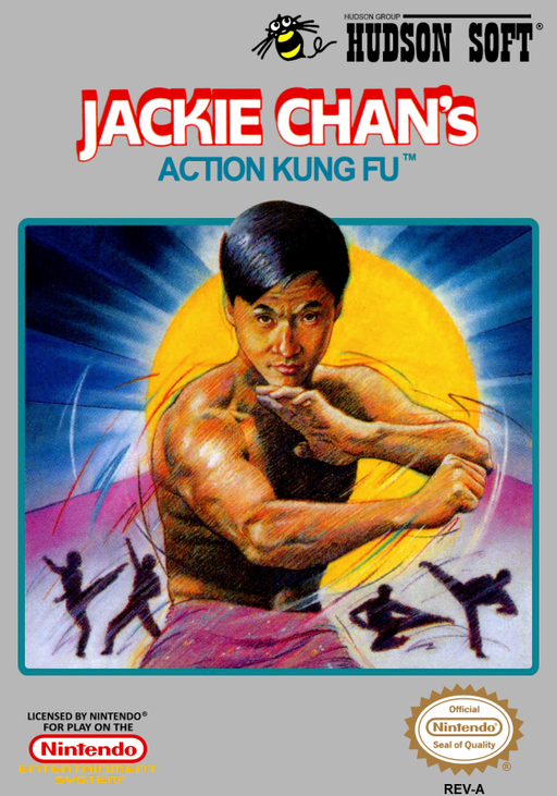 Jackie Chan's Action Kung Fu (USA) box art